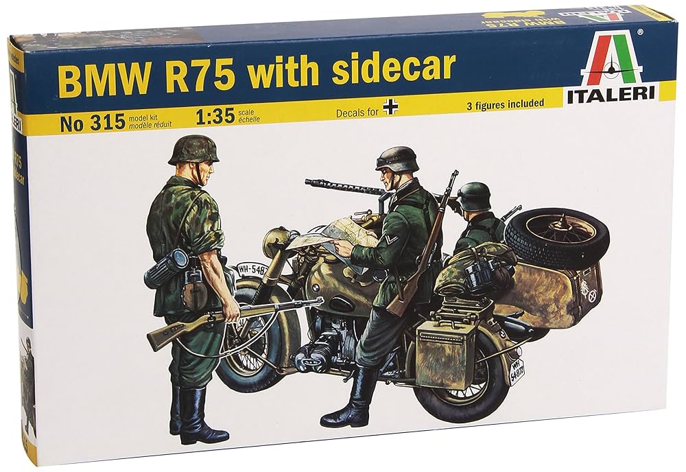 Italeri 1:35 BMW R75 With Sidecar
