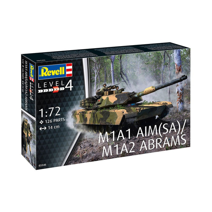 Revell 1:72 M1A1 AIM(SA) M1A2 Abrams