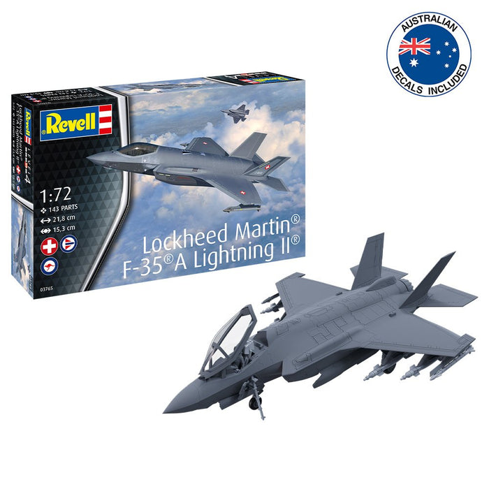 Revell 1:72 Lockheed Martin F-35A Lightning II Aust.Decals