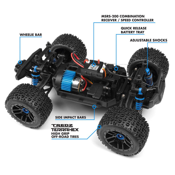 Maverick 1:18 ATOM AT1 4WD Electric Truck - Green