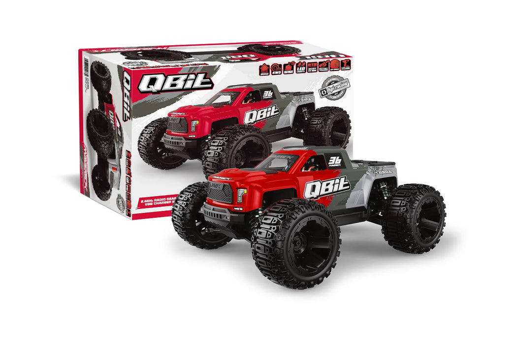 Maverick 1:16 QBIT MT Monster Truck - Red