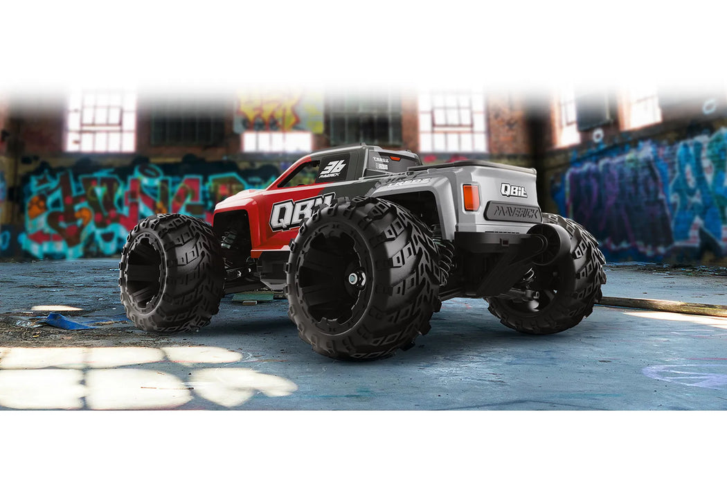 Maverick 1:16 QBIT MT FLUX Monster Truck - Red