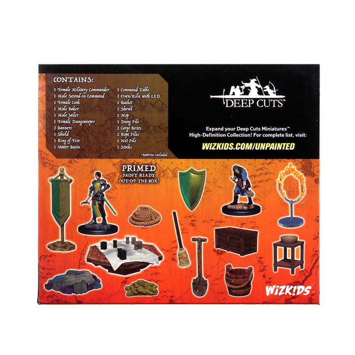 Wizkids Deepcuts Castle Kingdom Retainers