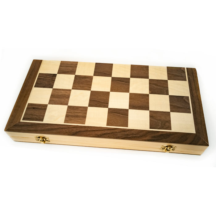 LPG Classics - Wooden Folding Chess/Checkers/Backgammon Set 40cm