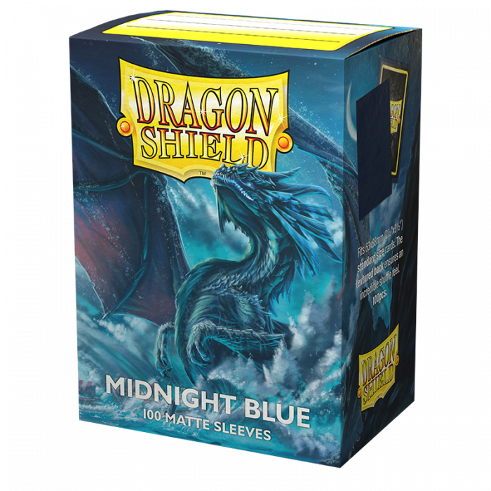 Dragon Shield Matte 100 - Midnight Blue