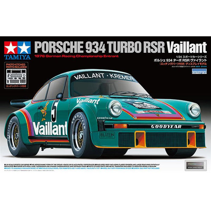 Tamiya 1:24 Porsche 934 Turbo RSR Vaillant
