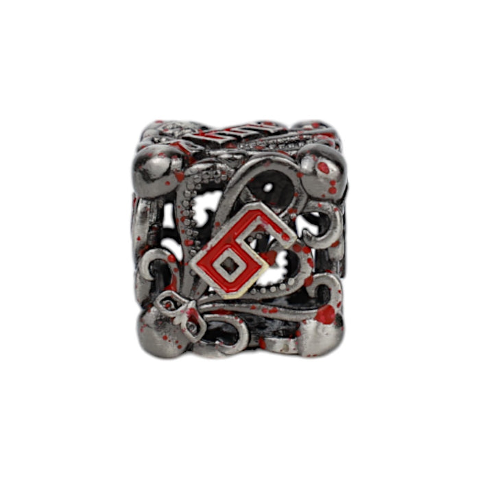 Metal RPG Dice - Tentacular Bloodied Metal