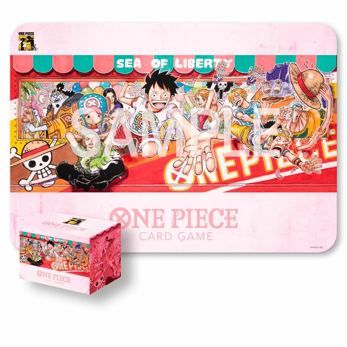 One Piece - Playmat & Card Case Set 25th Edition