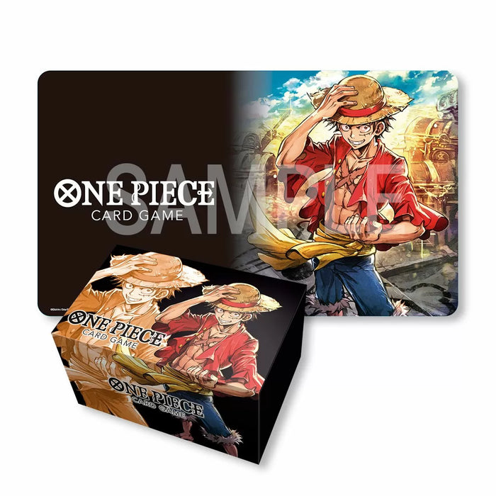 One Piece - Monkey D Luffy Playmat & Storage Box Set
