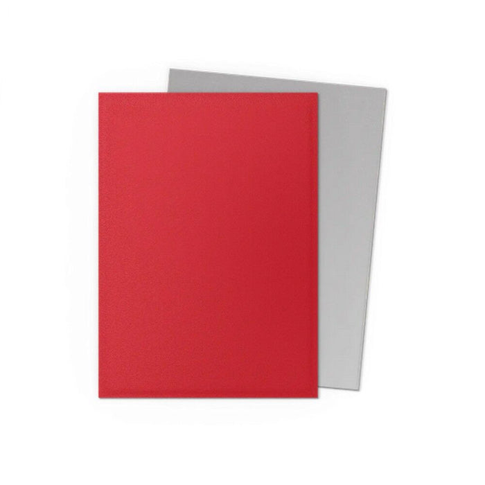 Dragon Shield Matte Dual - Crimson & Silver