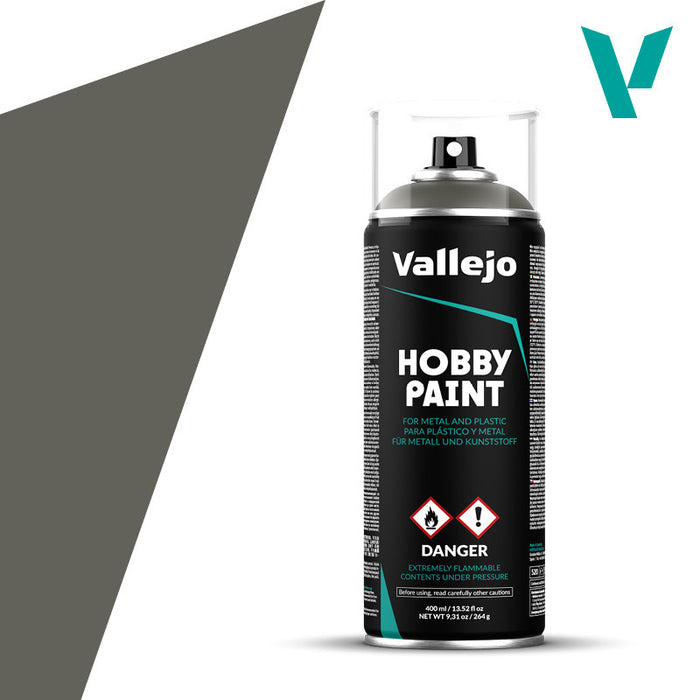 Vallejo 28006 Aerosol German Field Grey 400ml Hobby Spray Paint
