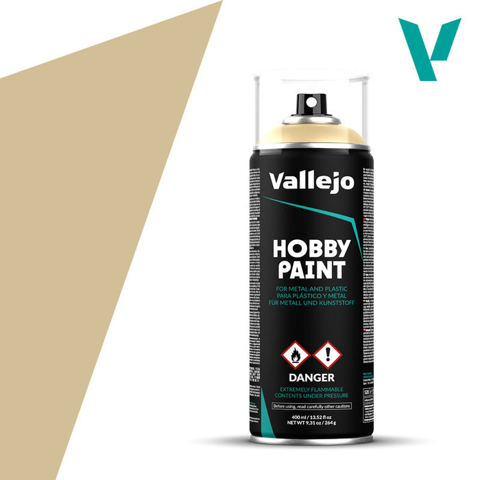 Vallejo 28013 Aerosol Bone White 400ml Hobby Spray Paint