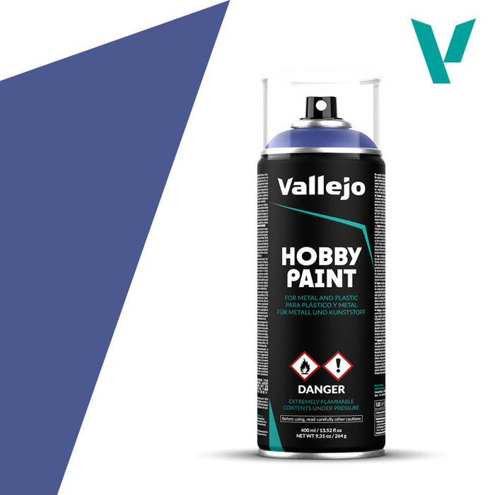 Vallejo 28017 Aerosol Ultramarine Blue 400ml Hobby Spray Paint