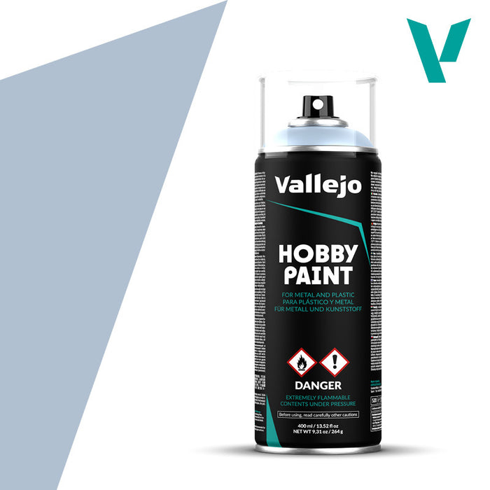 Vallejo 28020 Aerosol Wolf Grey 400ml Hobby Spray Paint