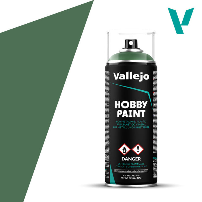 Vallejo 28028 Aerosol Sick Green 400ml Hobby Spray Paint