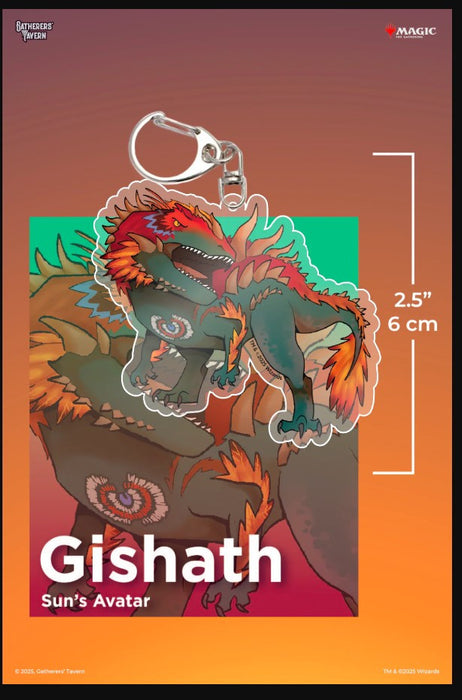 MTG Keychain - Gishath Suns Avatar