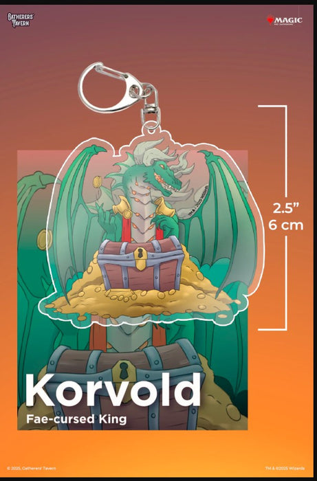 MTG Keychain - Korvold Fae Cursed King