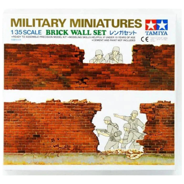 Tamiya 1:35 Brick Wall