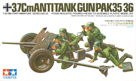 Tamiya 1:35 German 37MM Anti-Tank