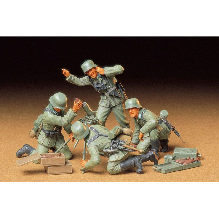Tamiya 1:35 German Infantry Mortar Team