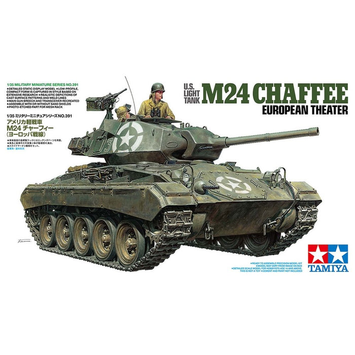 Tamiya 1:35 U.S. Light Tank M24 Chaffee European Theater