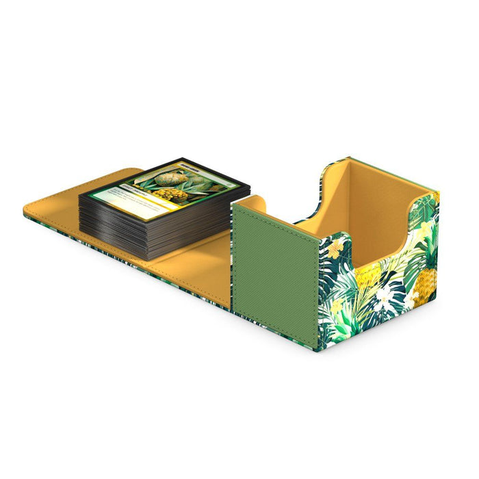 Ultimate Guard Deck Box Sidewinder 100+ Floral Places - Bahia Green