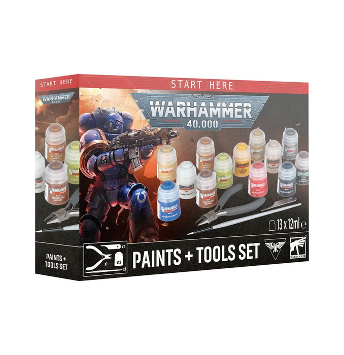 60-12 Warhammer 40k Paints + Tools