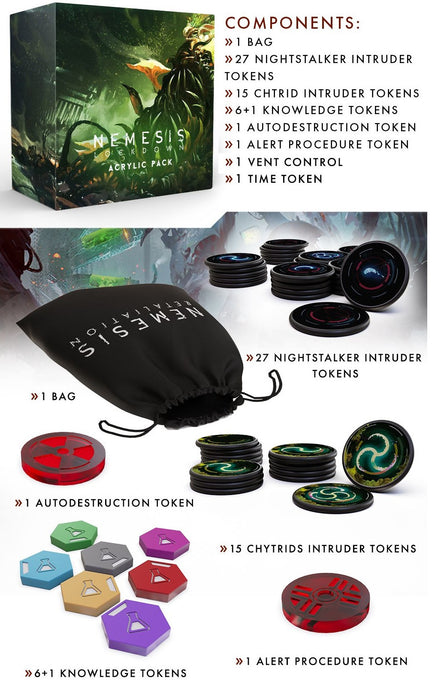 Nemesis Lockdown Acrylic Pack