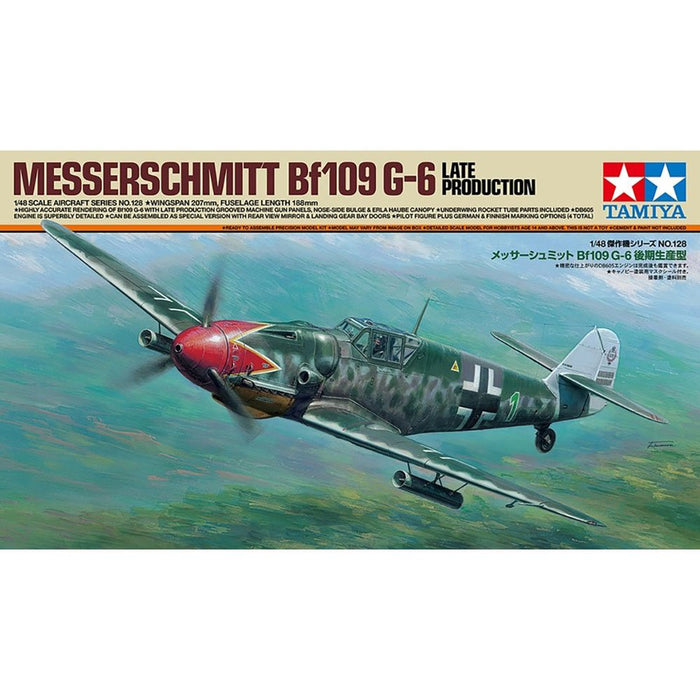 Tamiya 1:48 Messerschmitt BF109 G-6 Late Model
