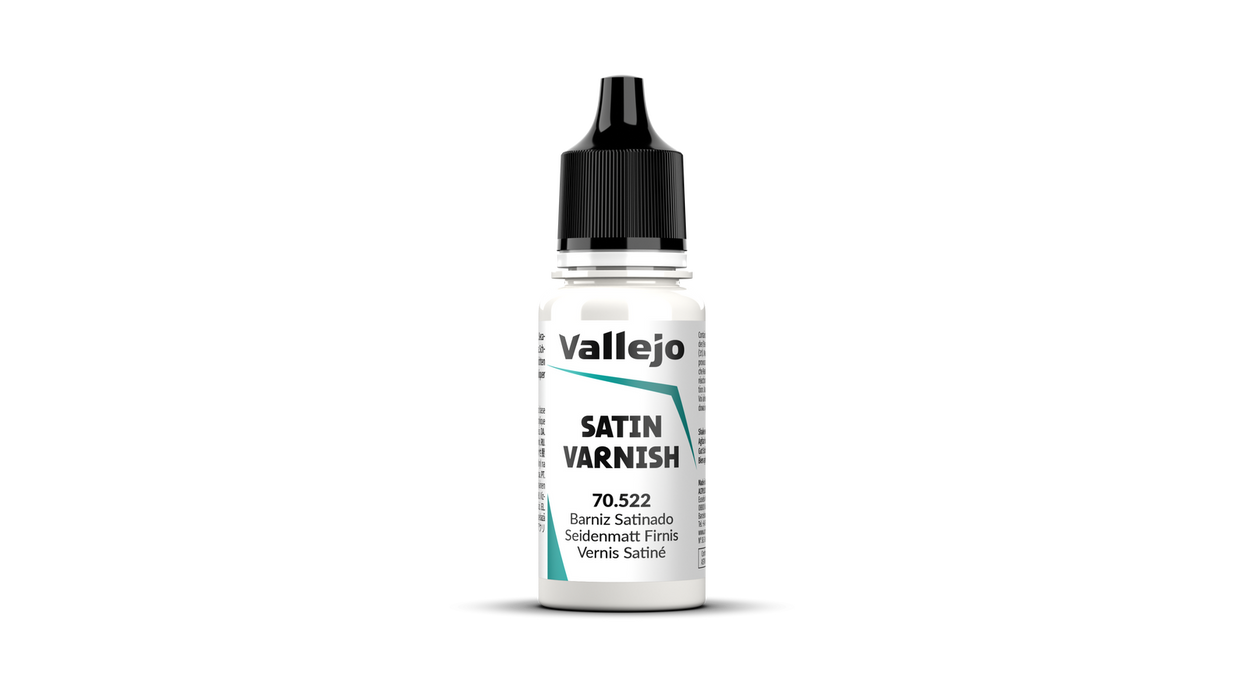 Vallejo 70522 Satin Varnish 18ml