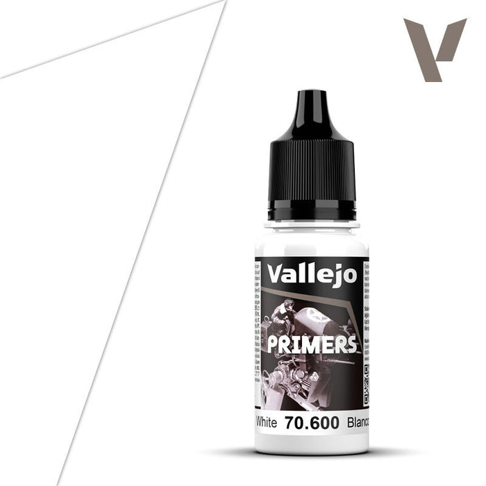 Vallejo 70600 Surface Primer White 18ml