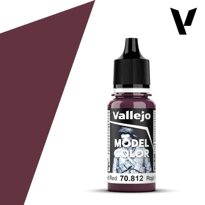 Vallejo 70812 Model Colour Violet Red 18ml Acrylic Paint