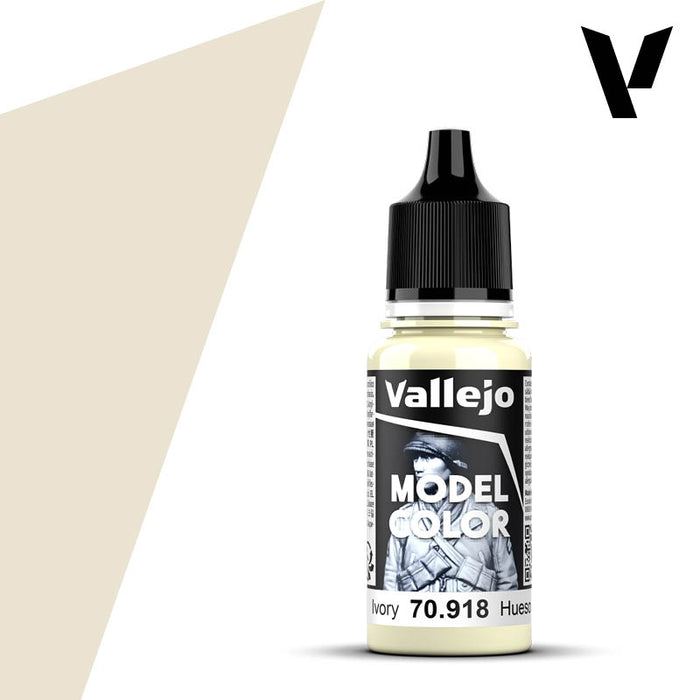 Vallejo 70918 Model Colour Ivory 18ml Acrylic Paint