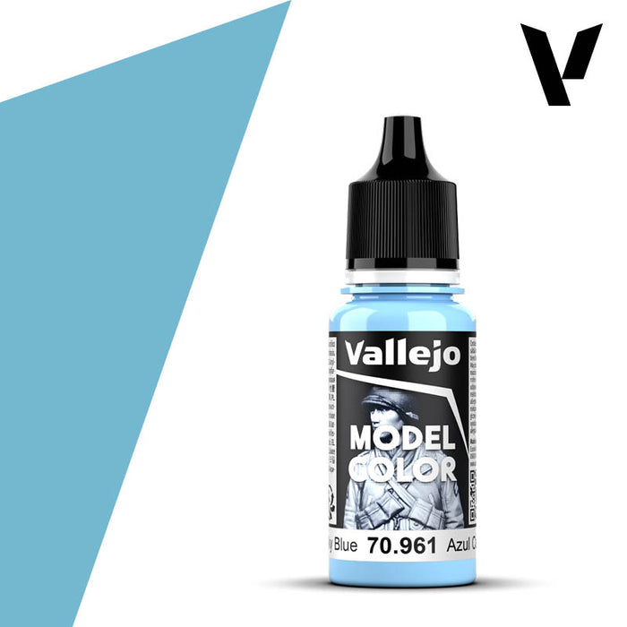 Vallejo 70961 Model Colour Sky Blue 18ml Acrylic Paint