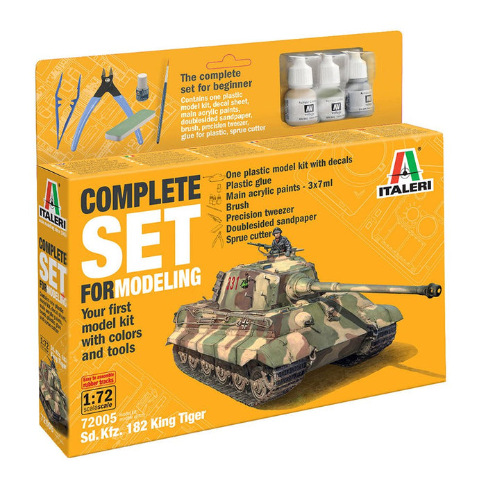 Italeri 1:72 Complete Set King Tiger