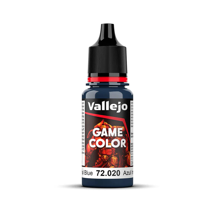 Vallejo 72020 Game Colour Imperial Blue 18ml Acrylic Paint