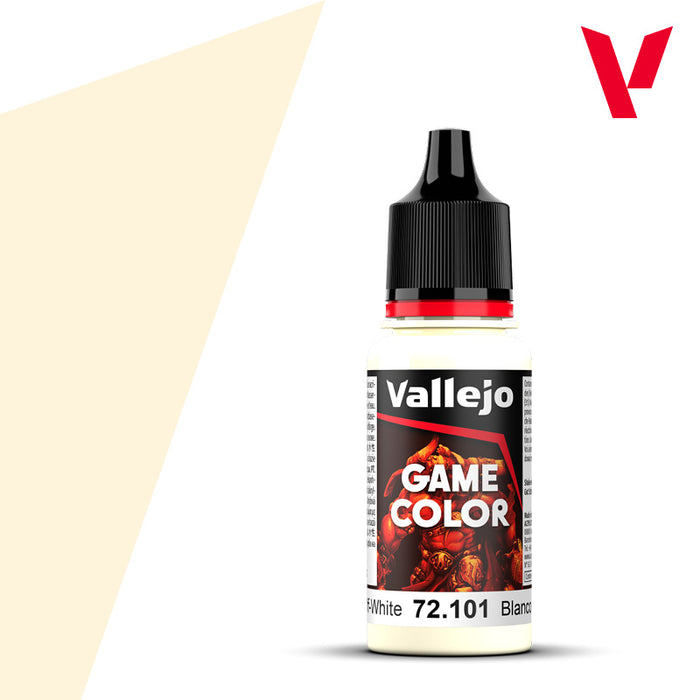 Vallejo 72101 Game Colour Off White 18ml Acrylic Paint