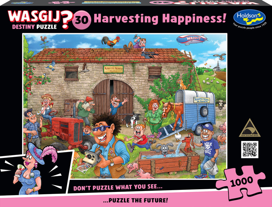 Wasgij Destiny 30 - Harvesting Happiness 1000 pieces