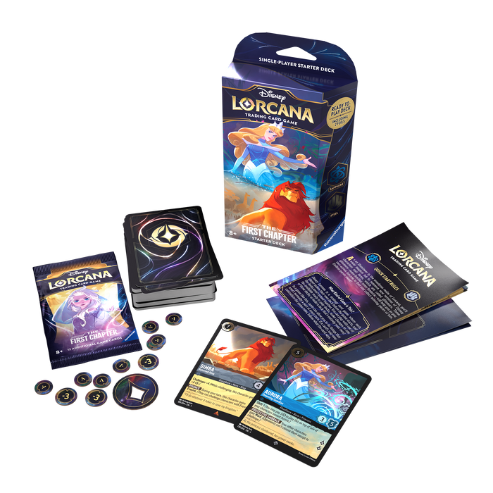 Lorcana - The First Chapter Sapphire and Steel Starter Deck