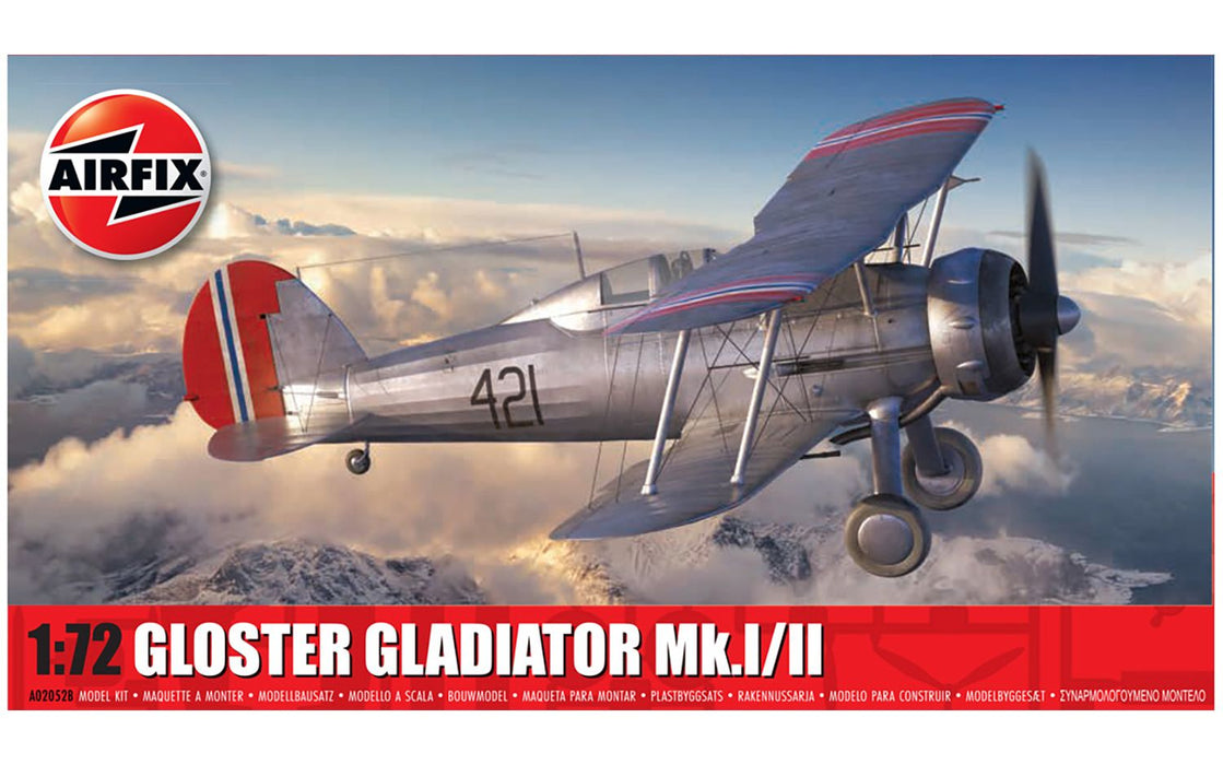 Airfix 1:72 Gloster Gladiator MK.I/MK.II
