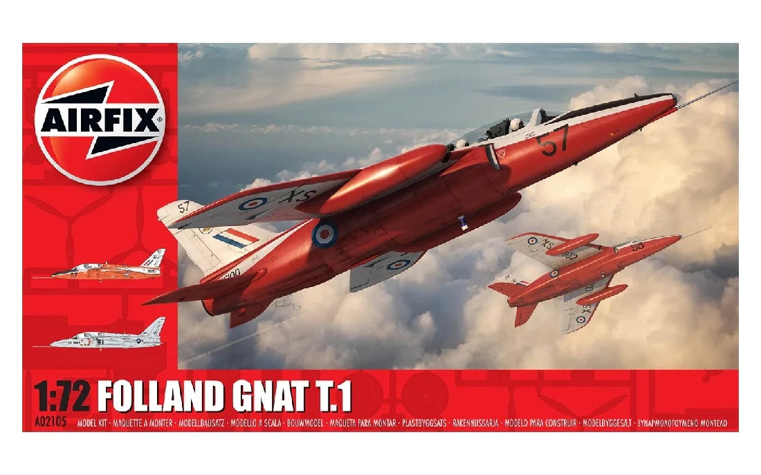 Airfix 1:72 Folland Gnat T.1