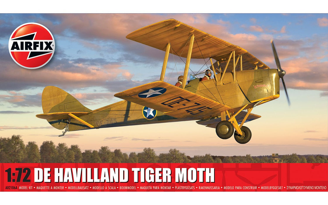 Airfix 1:72 De Havilland Tiger Moth Aust.Decals