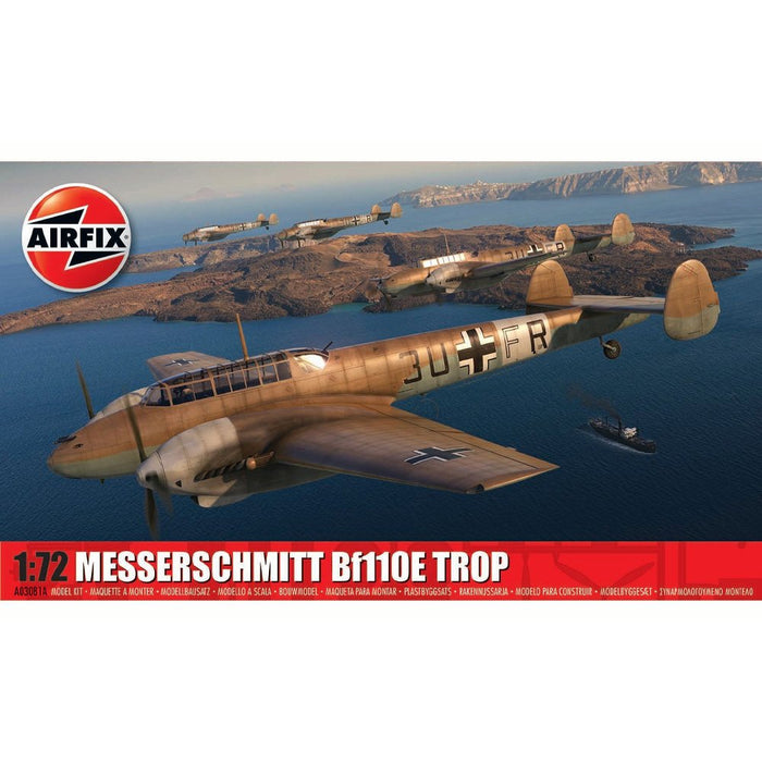 Airfix 1:72 Messerschmitt BF110E/E-2 Trop