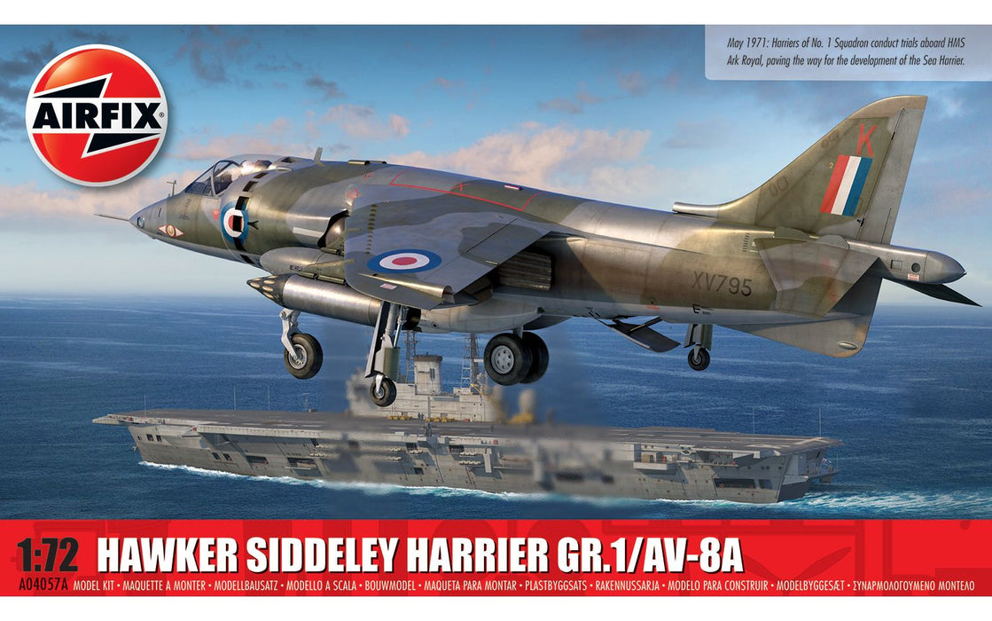 Airfix 1:72 Hawker Siddeley Harrier GR. 1/AV-8A