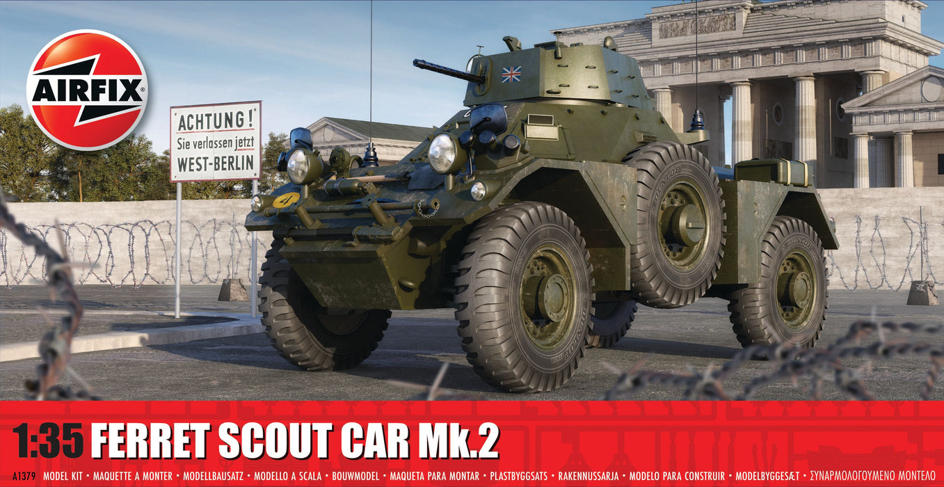 Airfix 1:35 Ferret Scout Car MK.2