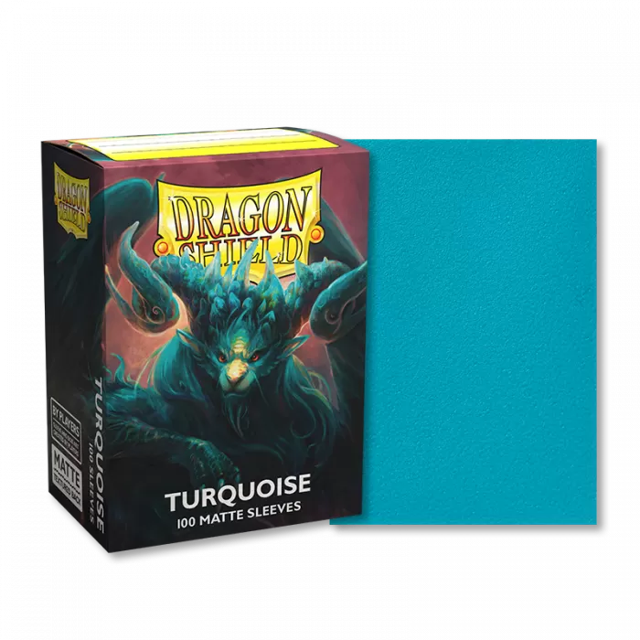 Dragon Shield Matte 100 - Turquoise