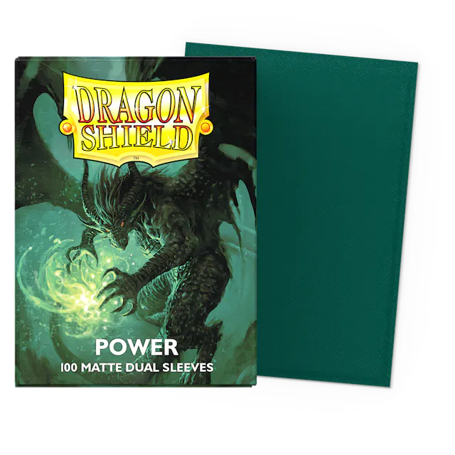 Dragon Shield Dual Matte 100 - Power (Metallic)