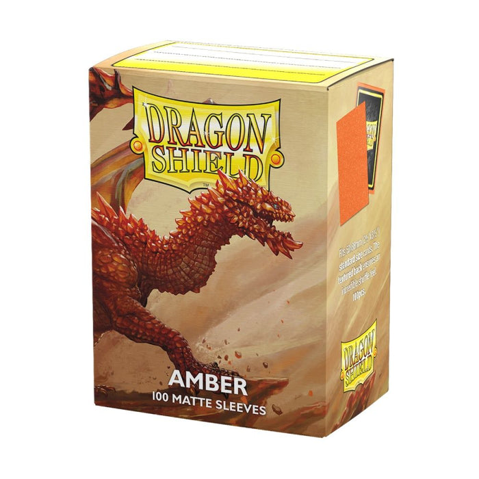 Dragon Shield Matte 100 - Amber