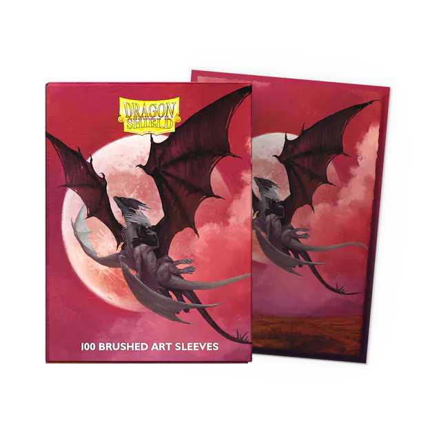 Dragon Shield Matte Art - Valentine Dragon 2024