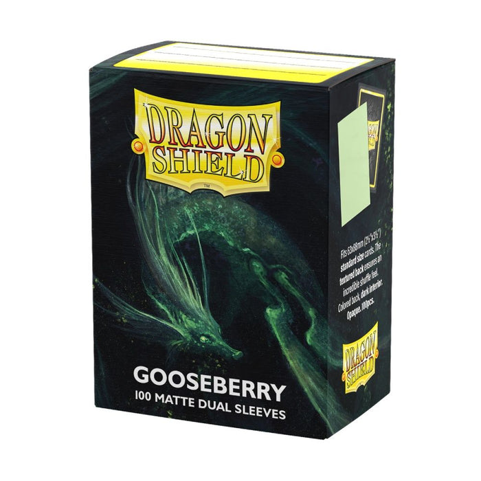 Dragon Shield Dual Matte 100 - Gooseberry